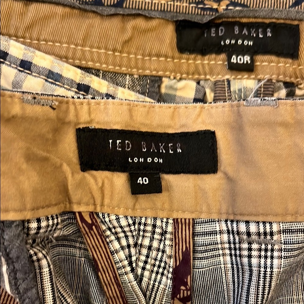 2 Ted Baker Plaid Shorts - Picture 5 of 5